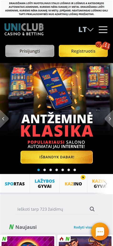 Uniclub casino aplicação